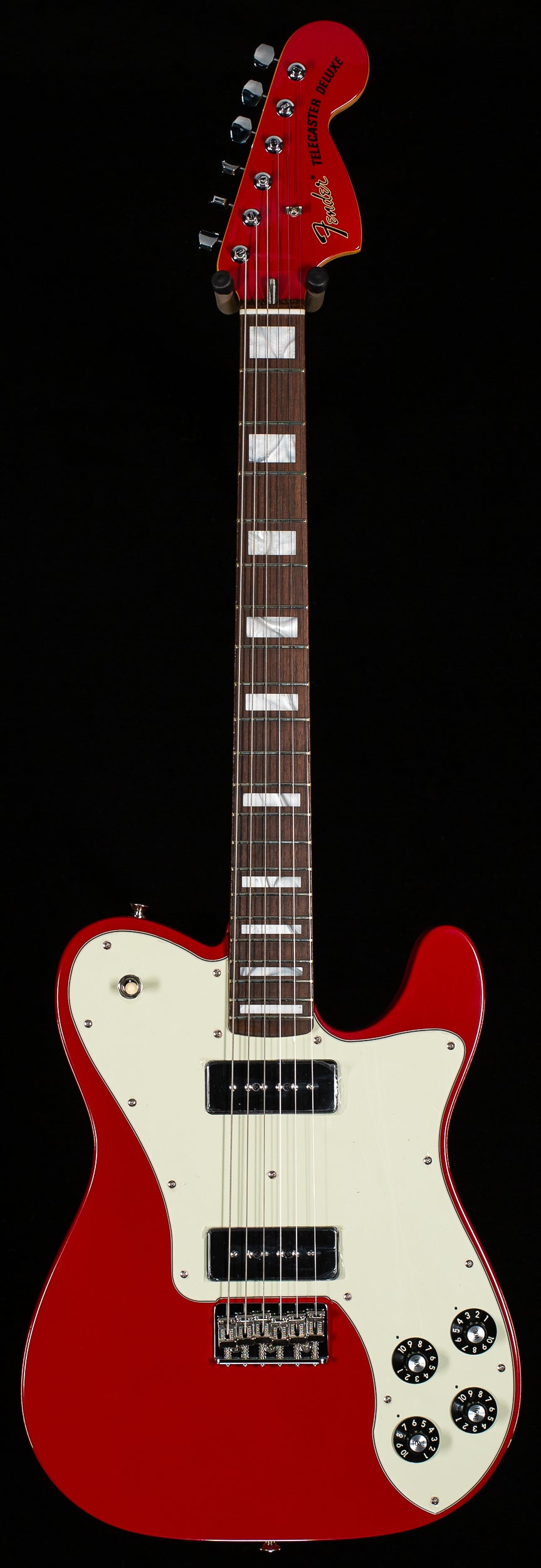 Fender Chris Shiflett Cleaver Telecaster Deluxe Rosewood Fingerboard Dakota Red (750)