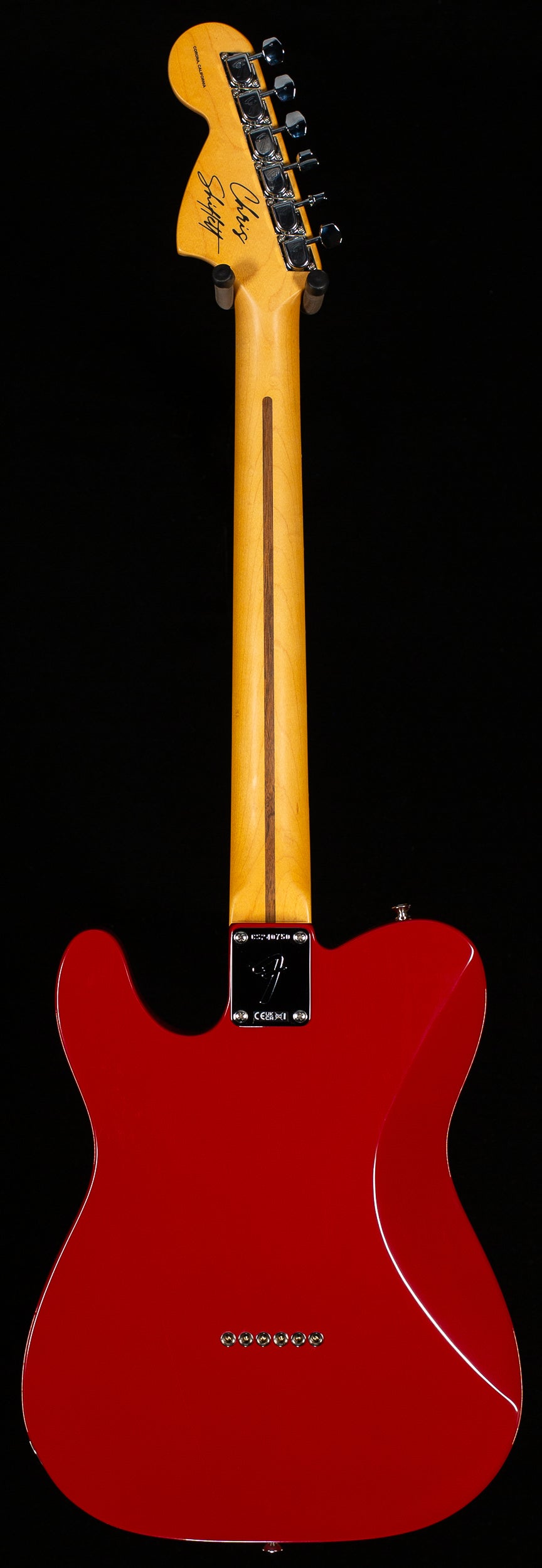 Fender Chris Shiflett Cleaver Telecaster Deluxe Rosewood Fingerboard Dakota Red (750)