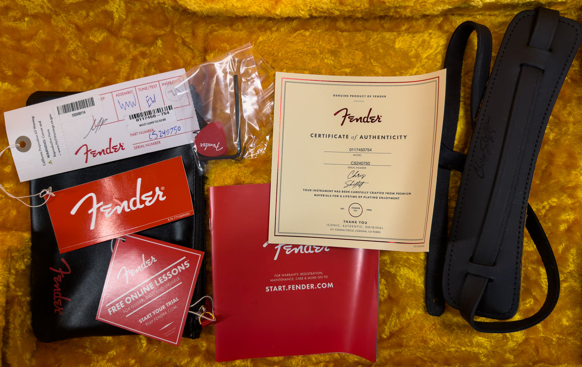 Fender Chris Shiflett Cleaver Telecaster Deluxe Rosewood Fingerboard Dakota Red (750)