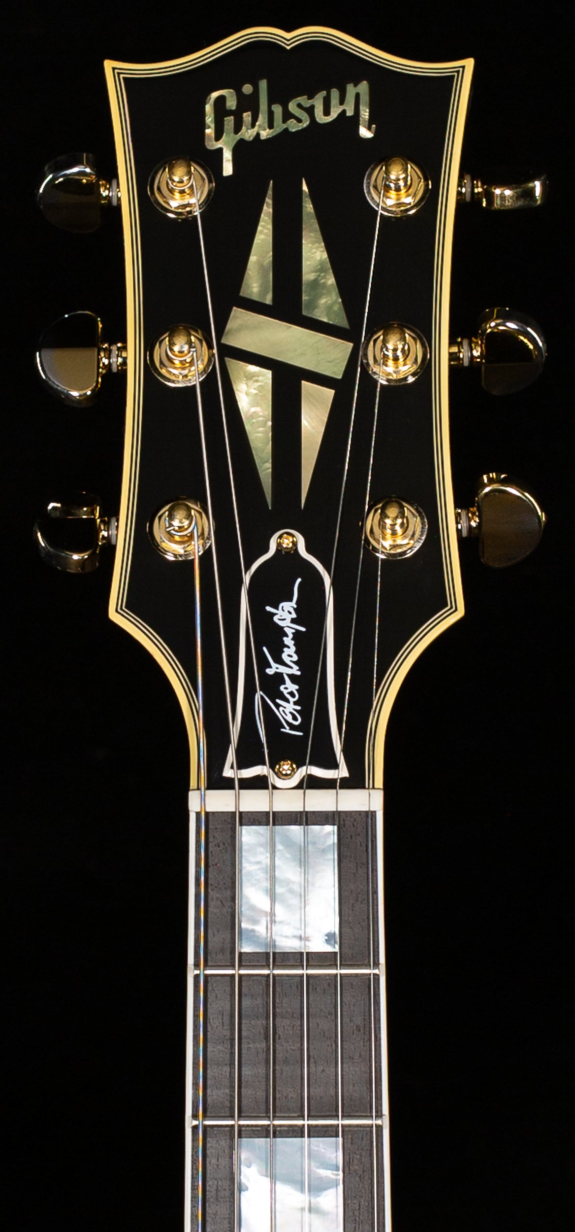 Gibson Peter Frampton "Phenix" Inspired Les Paul Custom VOS Ebony GH (810)