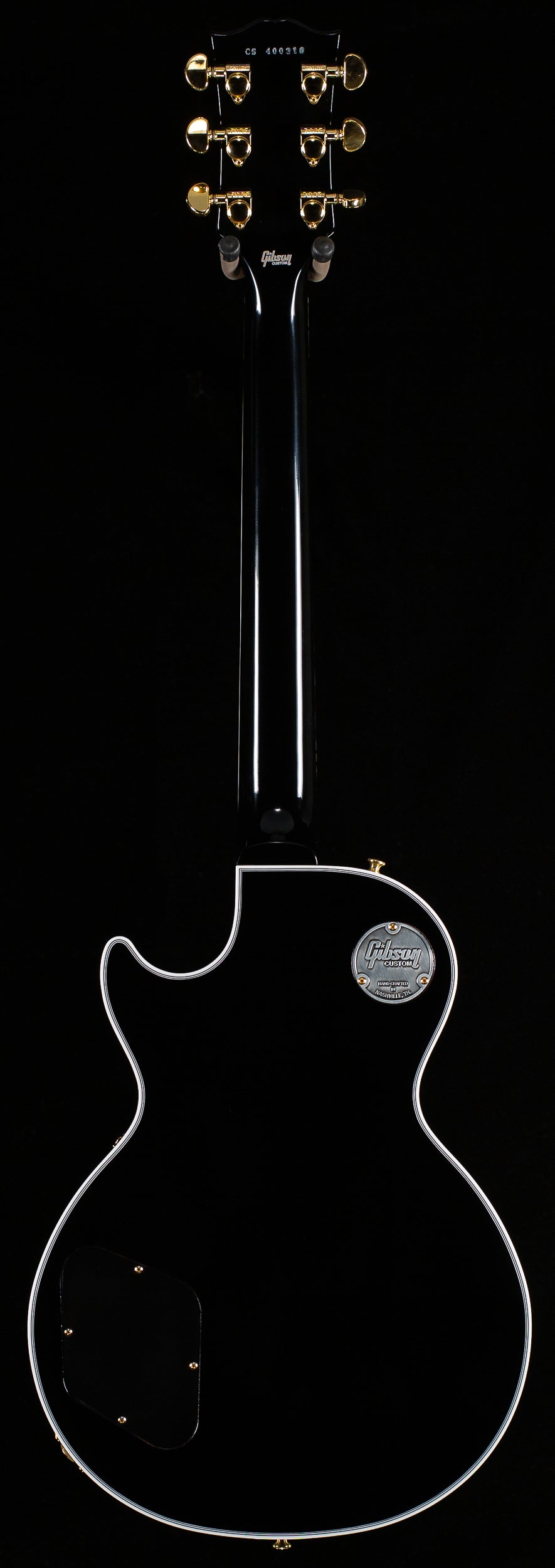 Gibson Les Paul Custom Ebony w/ Ebony Gloss Finger board (310)