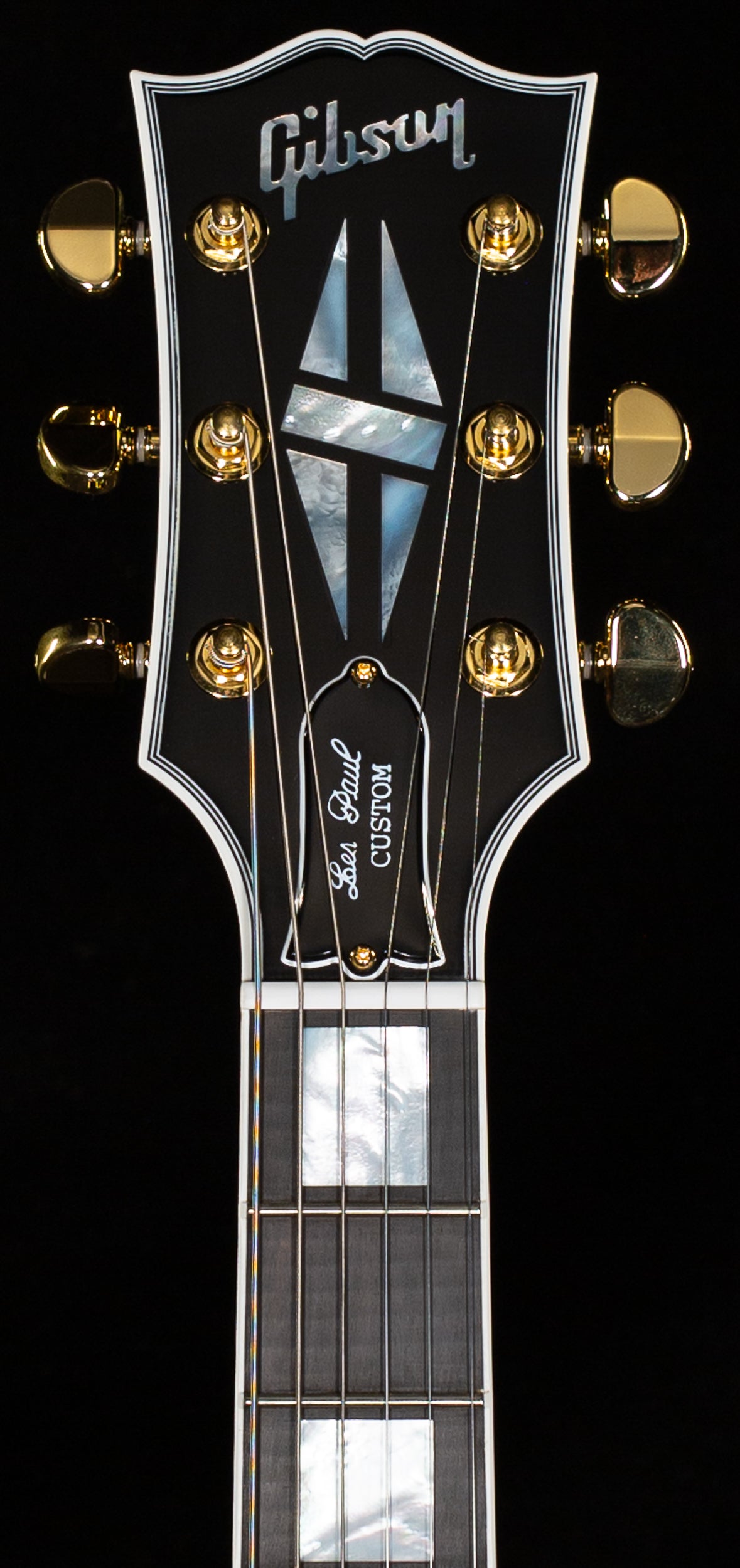 Gibson Les Paul Custom Ebony w/ Ebony Gloss Finger board (310)