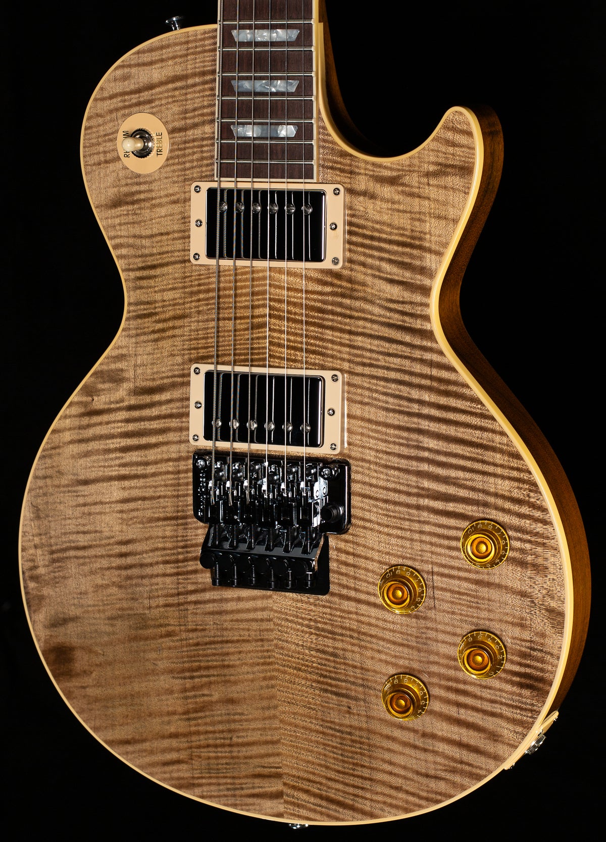 Gibson Custom Shop Les Paul Axcess Standard Figured Floyd Rose Gloss DC Rust (452)