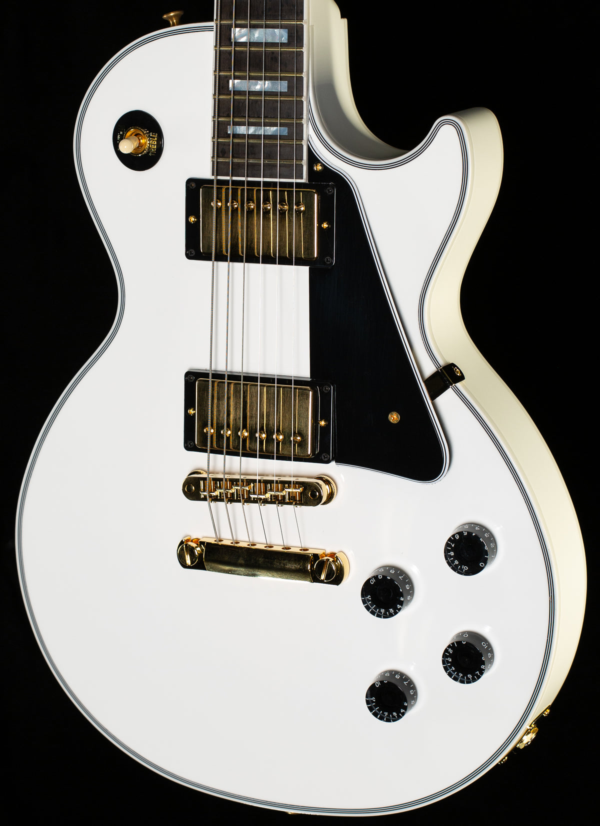 Gibson Custom Shop Les Paul Custom w/ Ebony Alpine White (625)