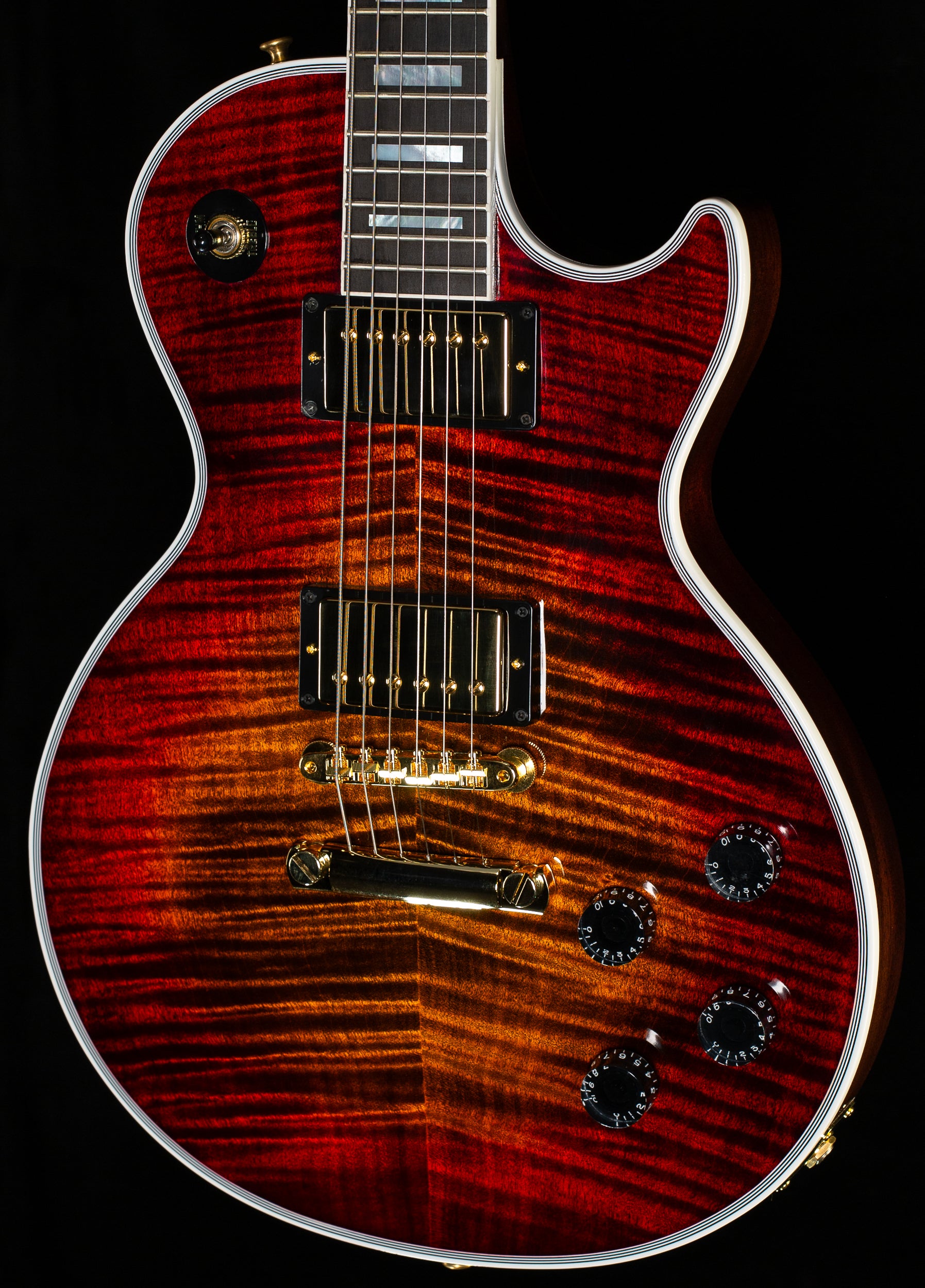 Gibson Custom Shop Les Paul Axcess Custom Figured Top Ebony