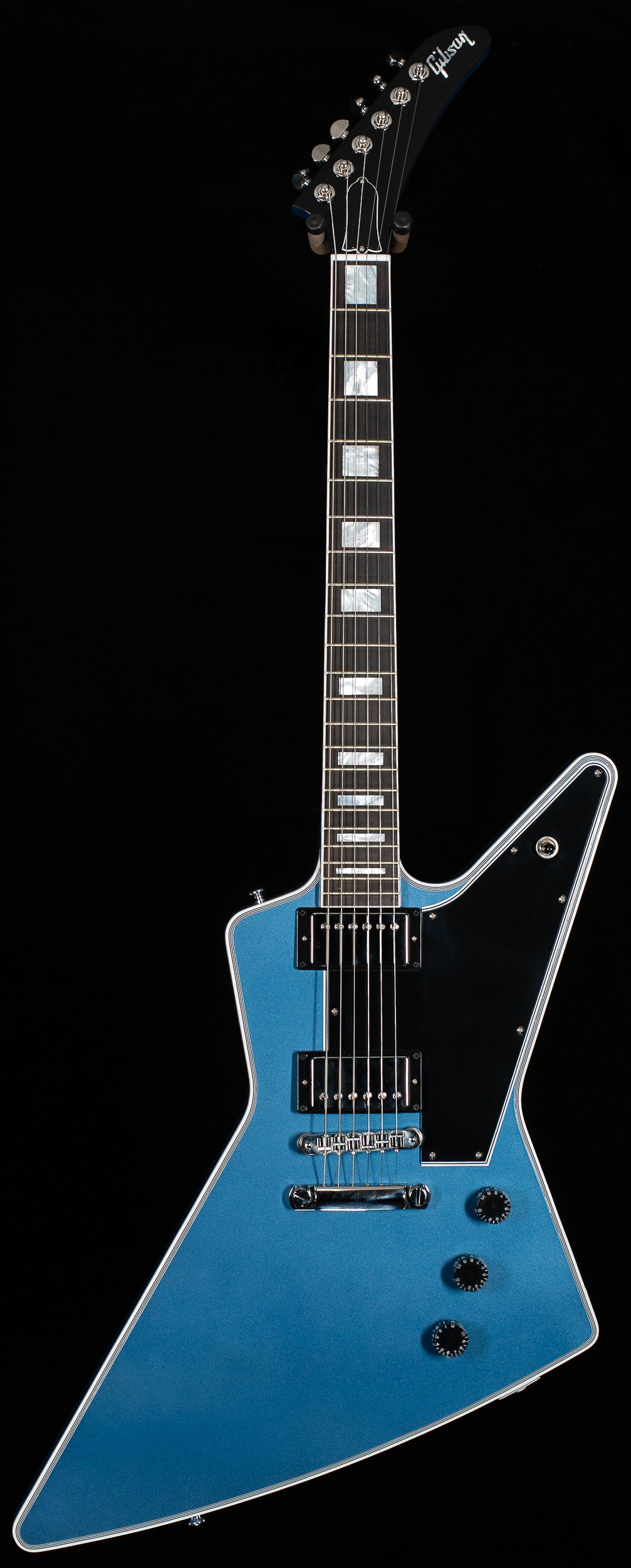 Gibson Custom Shop Willcutt Exclusive Explorer Custom Pelham Blue Gloss NH (302)