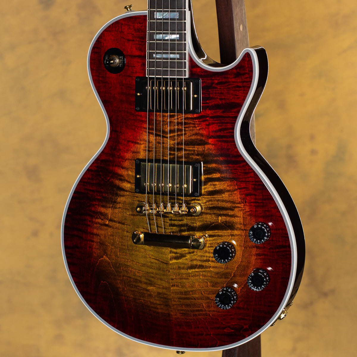 2024 Gibson Custom Shop Les Paul Axcess Custom Figured Bengal Burst