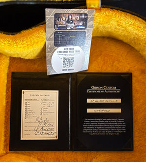 2024 Gibson Custom Shop Les Paul Axcess Custom Figured Bengal Burst