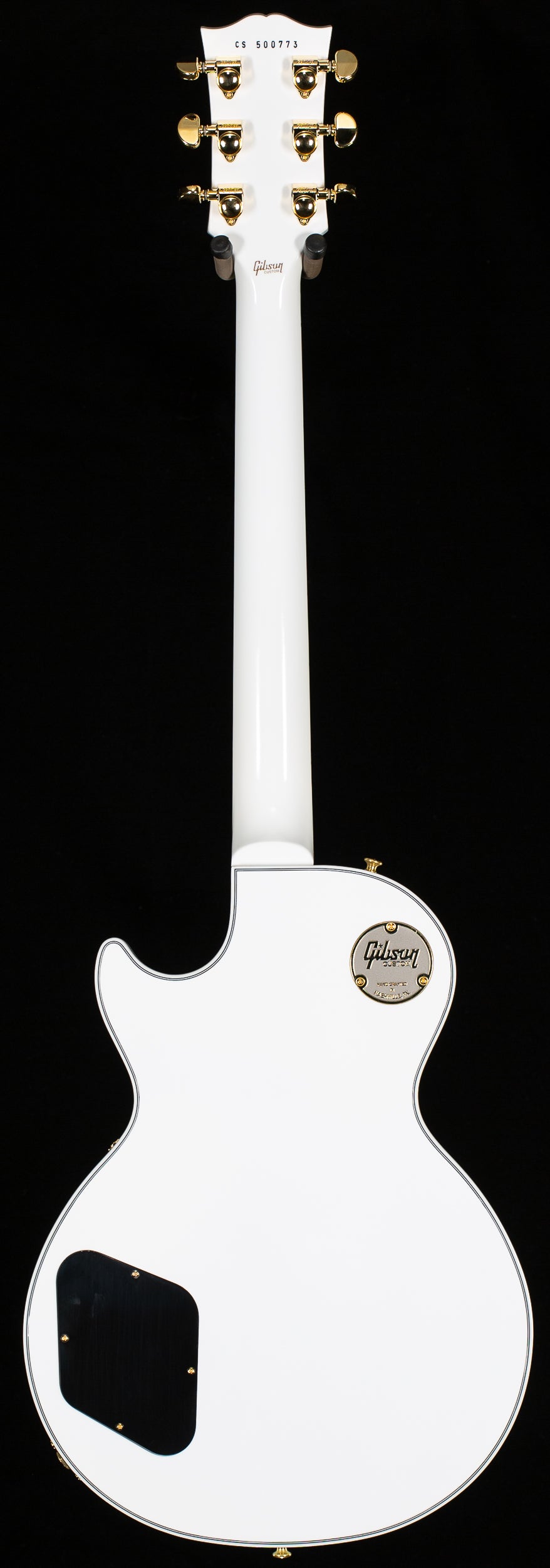 Gibson Custom Shop Les Paul Custom w/ Ebony Alpine White  (773)