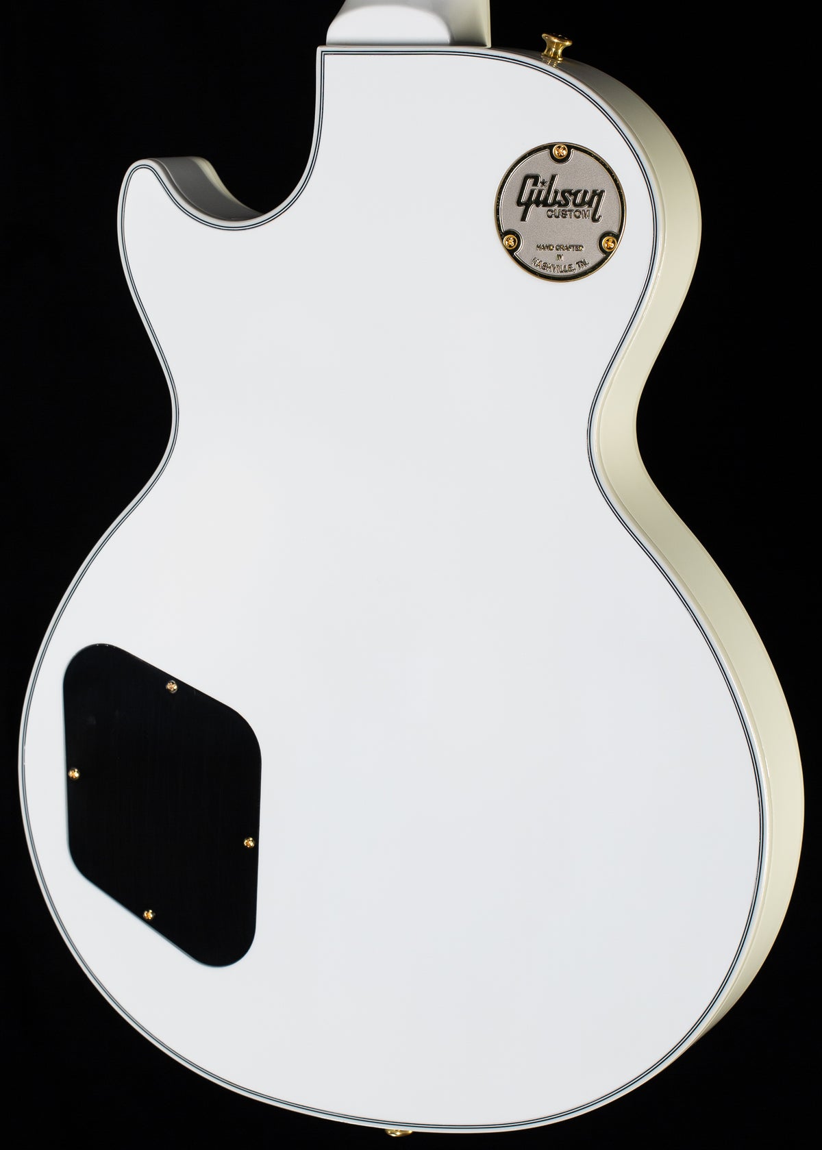 Gibson Custom Shop Les Paul Custom w/ Ebony Alpine White  (773)