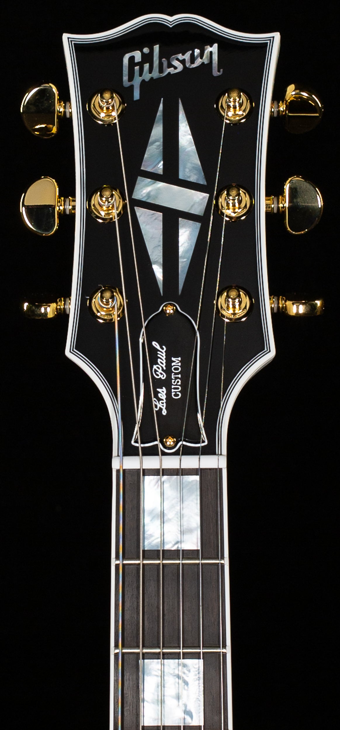 Gibson Custom Shop Les Paul Custom w/ Ebony Alpine White  (773)