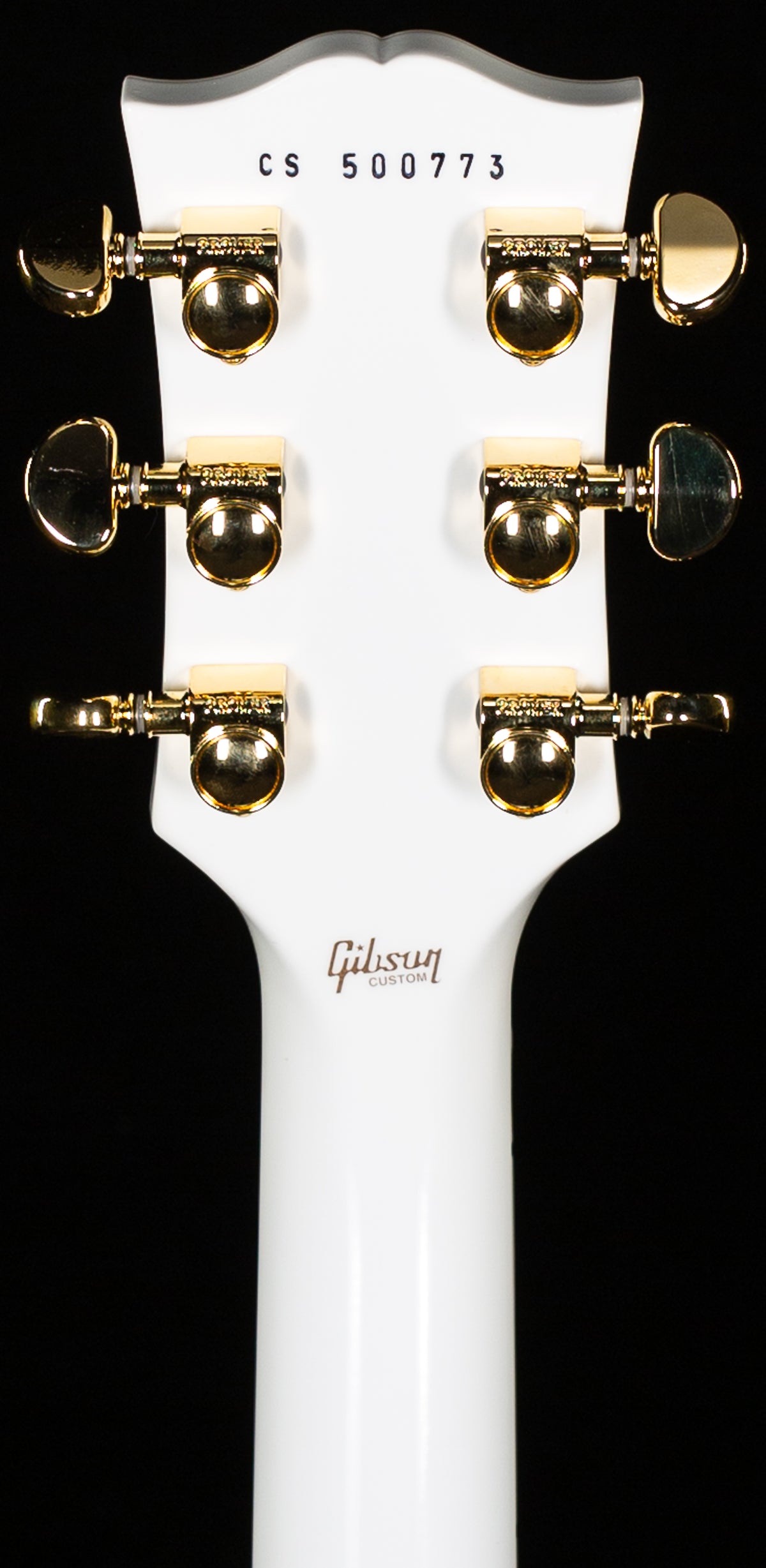 Gibson Custom Shop Les Paul Custom w/ Ebony Alpine White  (773)