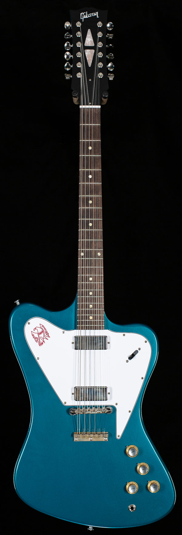 Gibson 1965 Non-Reverse Firebird V 12-String Reissue Aqua Mist VOS
