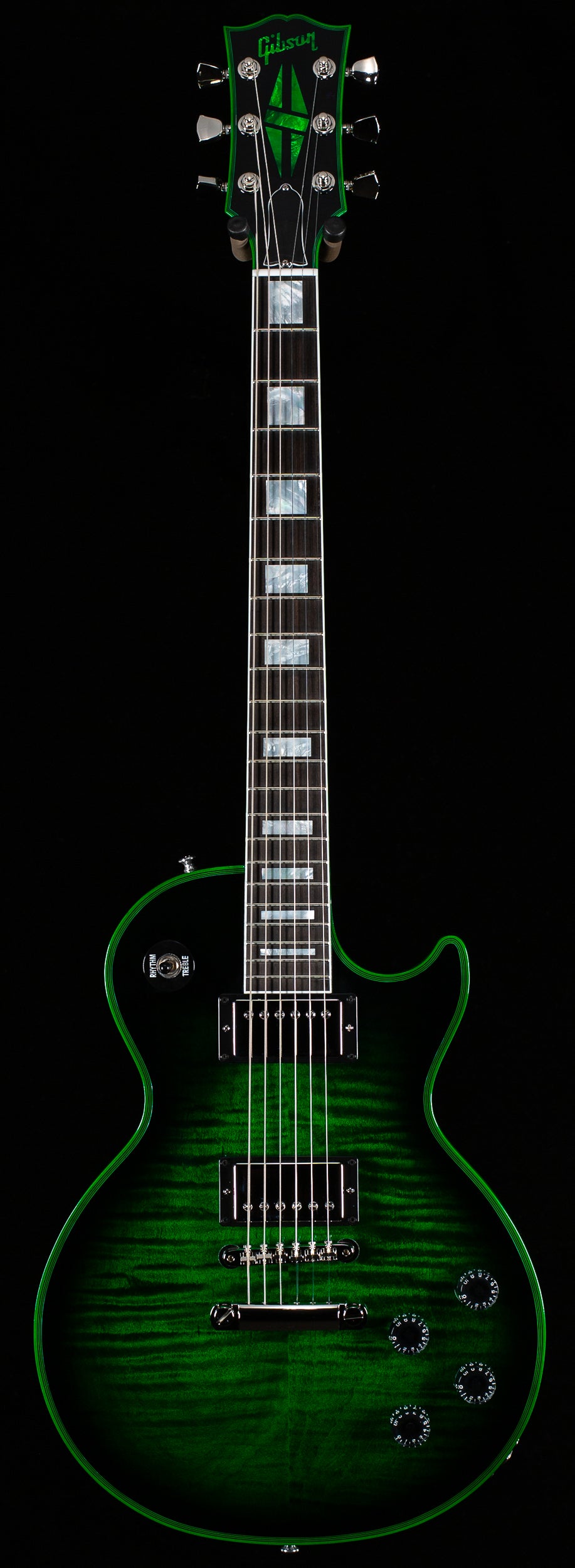 Gibson Custom Shop Les Paul Axcess Custom Figured Green Widow