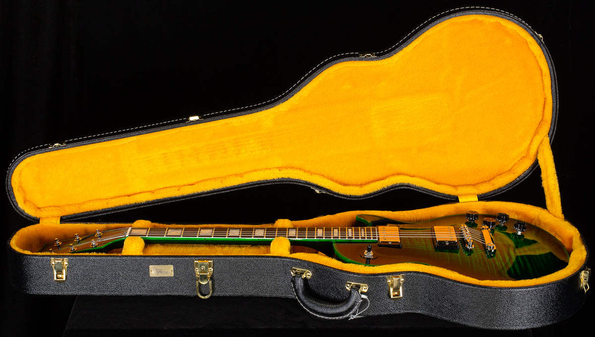 Gibson Custom Shop Les Paul Axcess Custom Figured Green Widow Gloss (458)