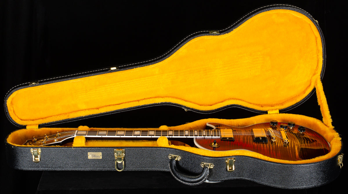 Gibson Custom Shop Les Paul Axcess Custom Figured Top Ebony Fingerboard Bengal Burst (813)