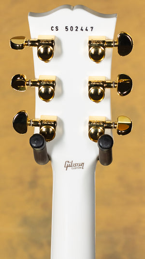 2025 Gibson Custom Shop Les Paul Custom Alpine White