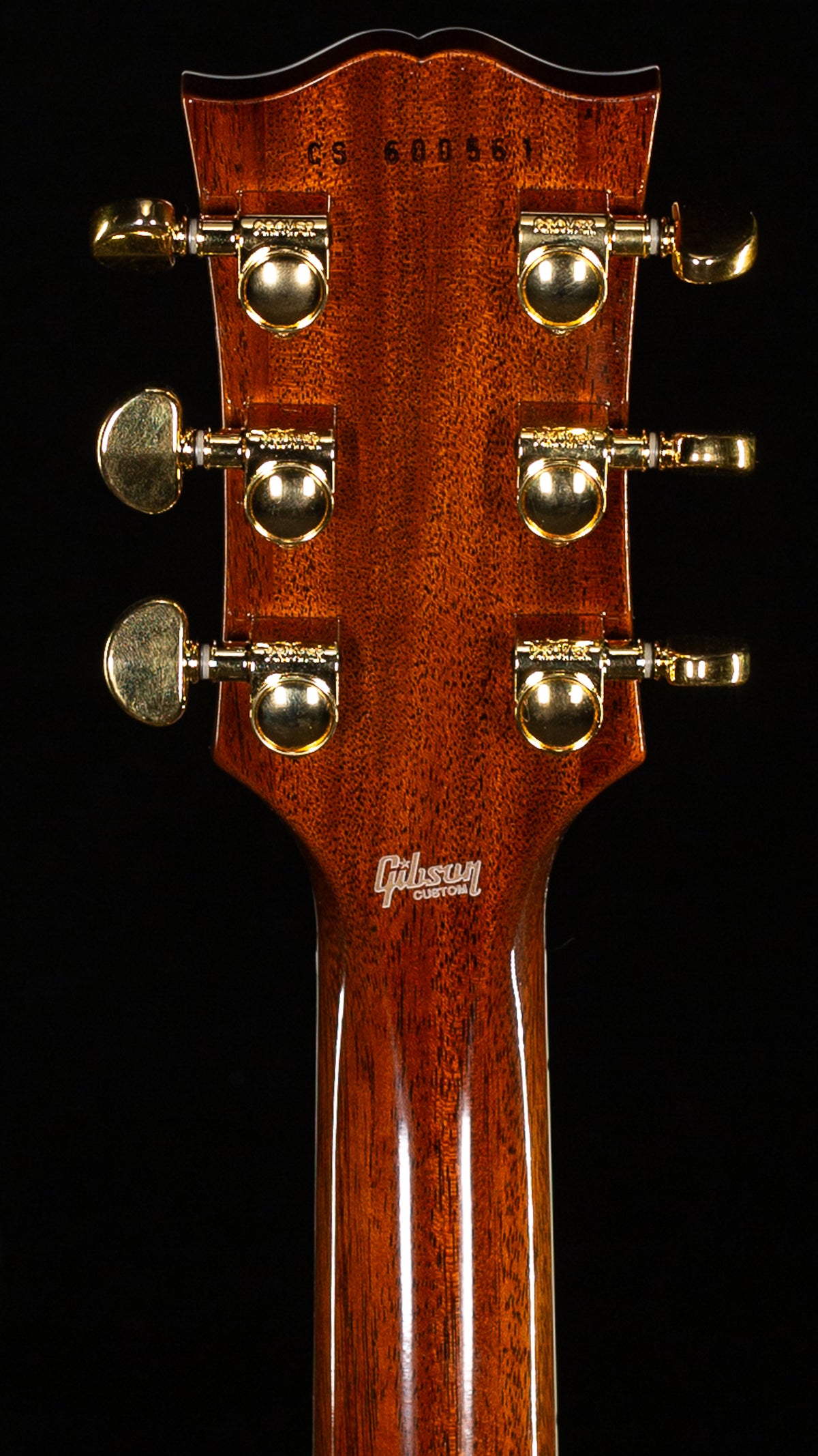 Gibson Custom Shop Willcutt Cavern Collection Les Paul Custom Quilt Transparent Amber Chambered (561)