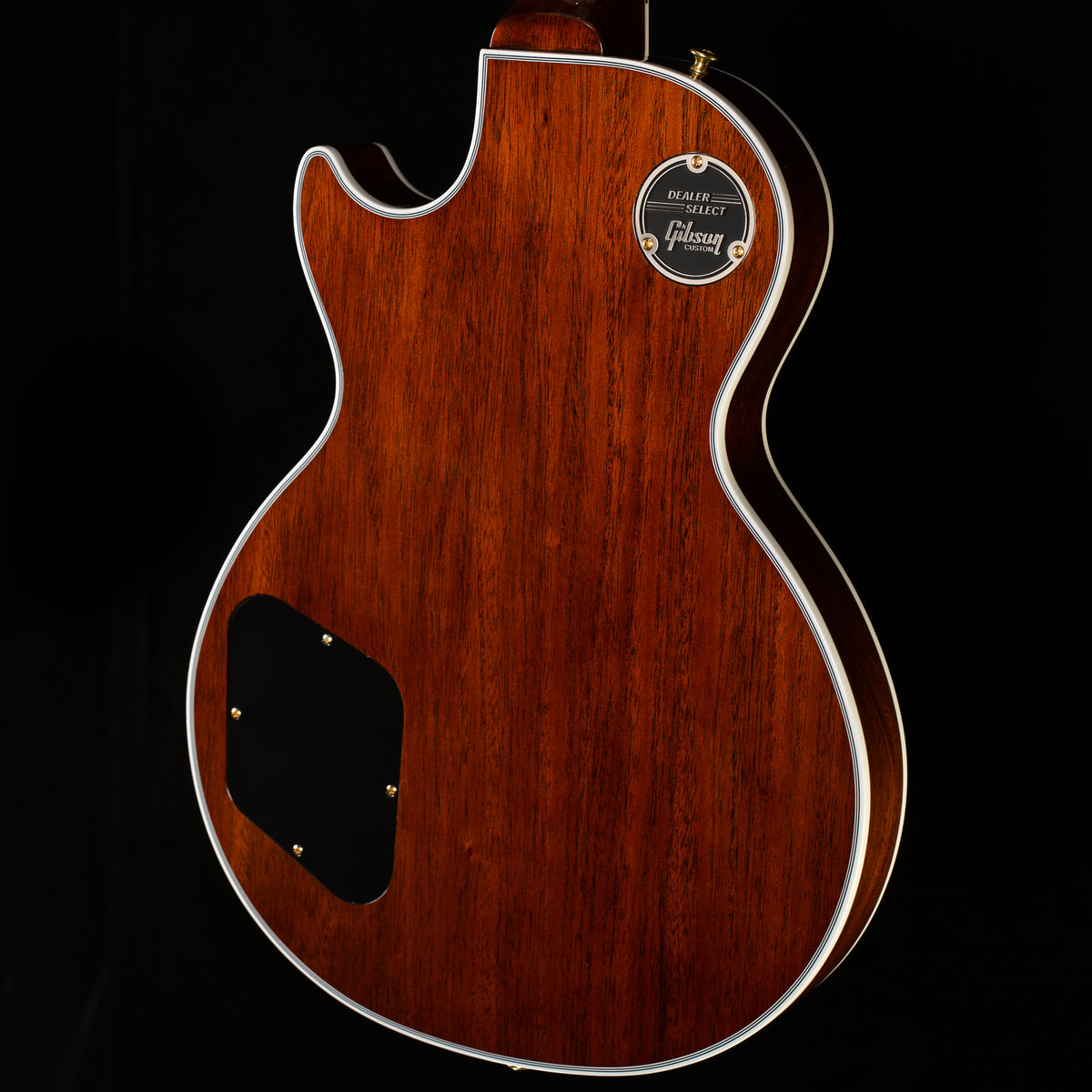 Gibson Custom Shop Willcutt Cavern Collection Les Paul Custom Quilt Transparent Amber Chambered (589)