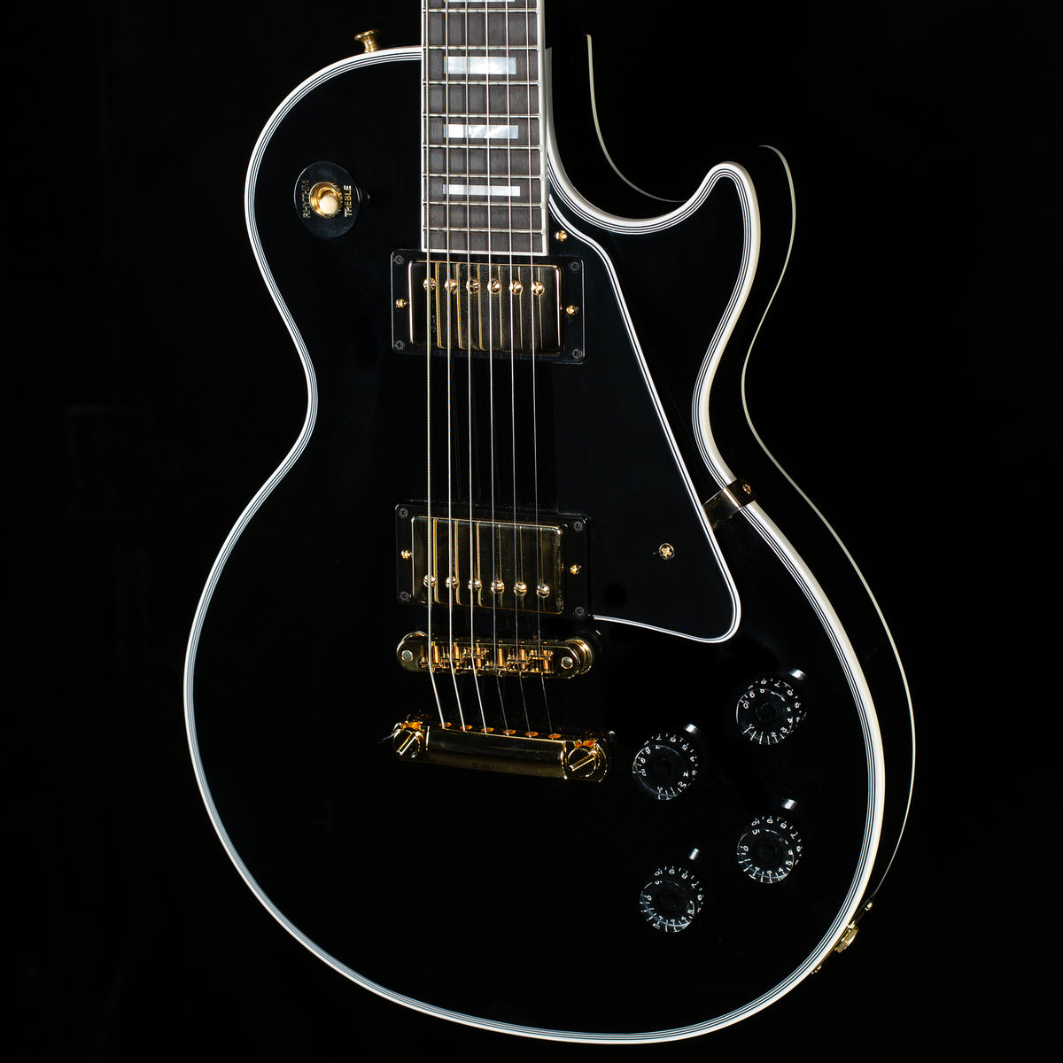 Gibson Les Paul Custom Long Scale Ebony Gloss (958)
