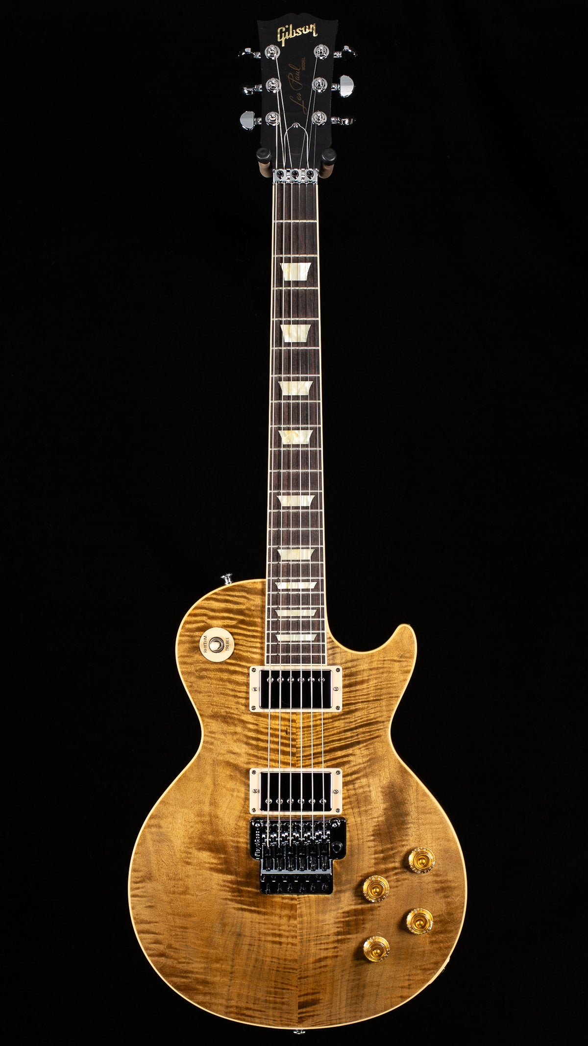 Gibson Custom Shop Les Paul Axcess Standard Figured Floyd Rose Gloss DC Rust (024)