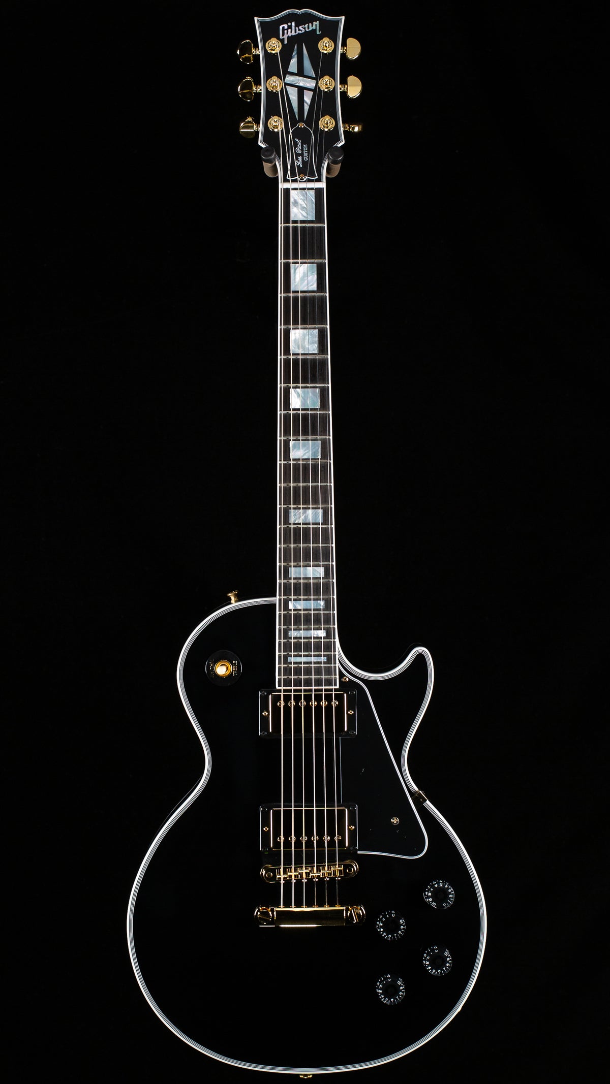 Gibson Custom Shop Les Paul Custom Ebony Fingerboard Gloss Ebony (247)
