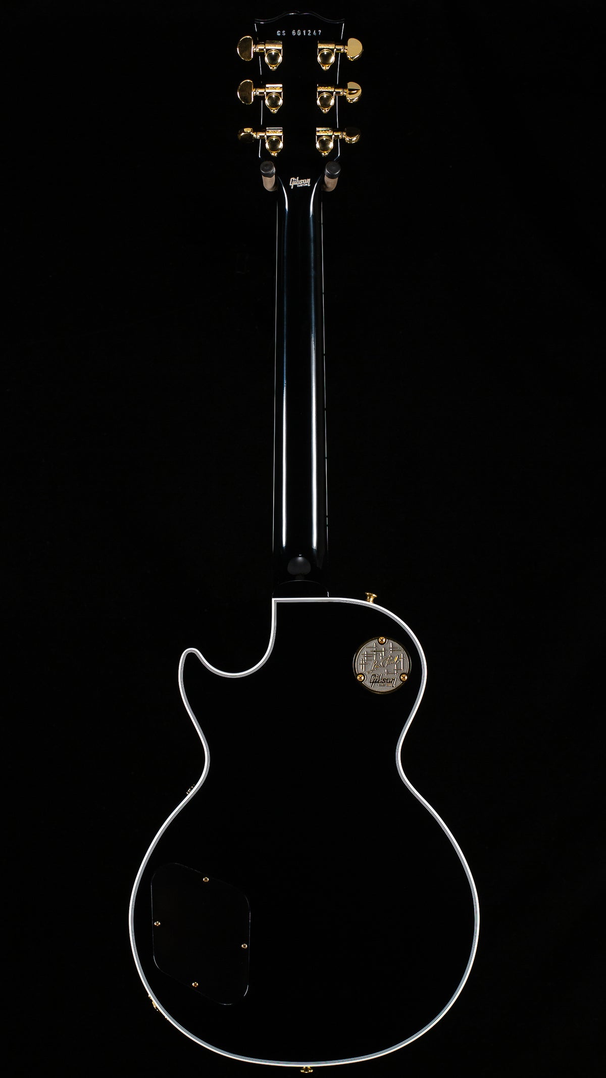 Gibson Custom Shop Les Paul Custom Ebony Fingerboard Gloss Ebony (247)