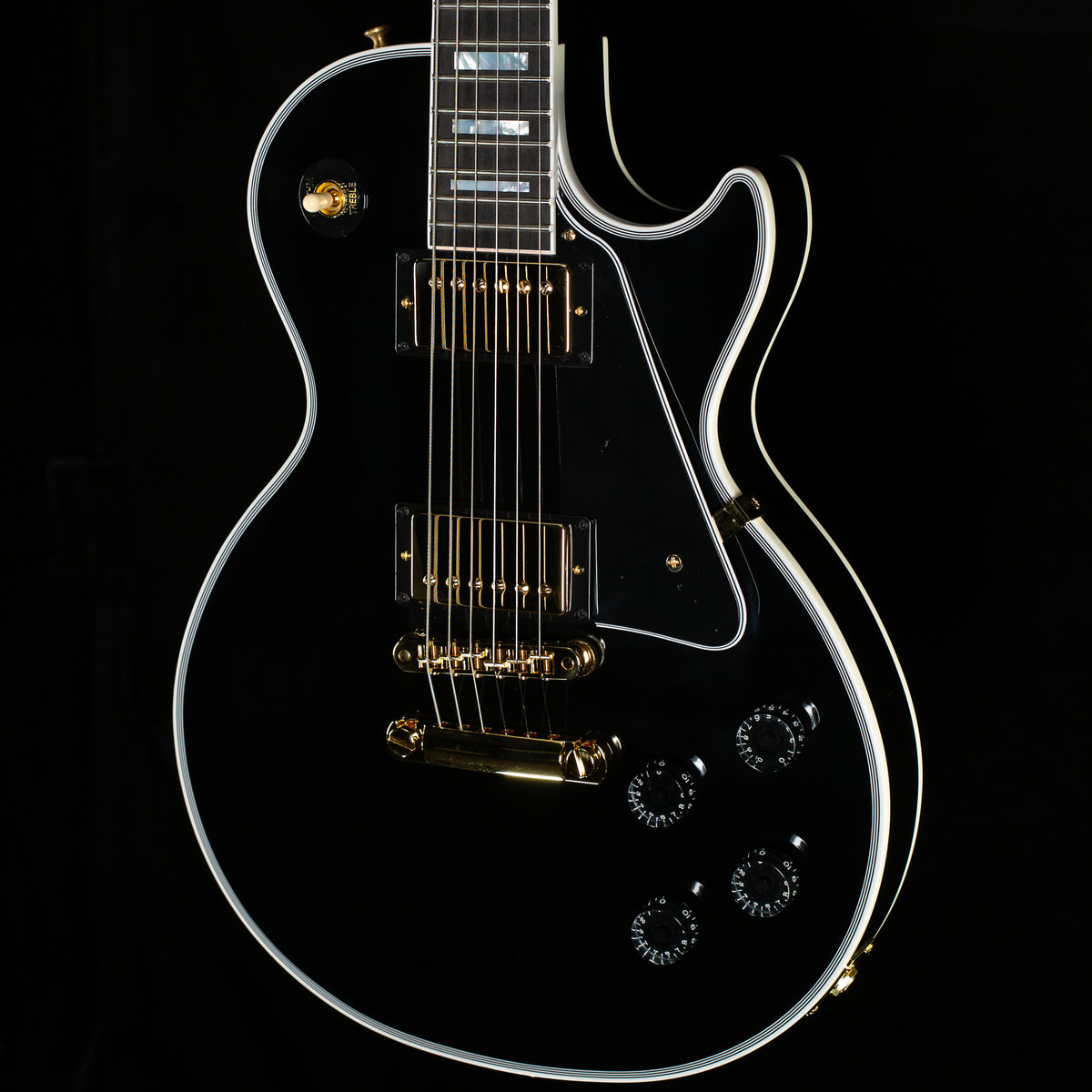 Gibson Custom Shop Les Paul Custom Ebony Fingerboard Gloss Ebony (247)