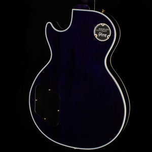Gibson Custom Shop Willcutt Cavern Collection Les Paul Custom Quilt Transparent Blue Chambered (317)
