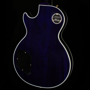 Gibson Custom Shop Willcutt Cavern Collection Les Paul Custom Quilt Transparent Blue Chambered (456)