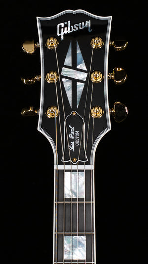 Gibson Custom Shop Willcutt Cavern Collection Les Paul Custom Quilt Transparent Blue Chambered (456)