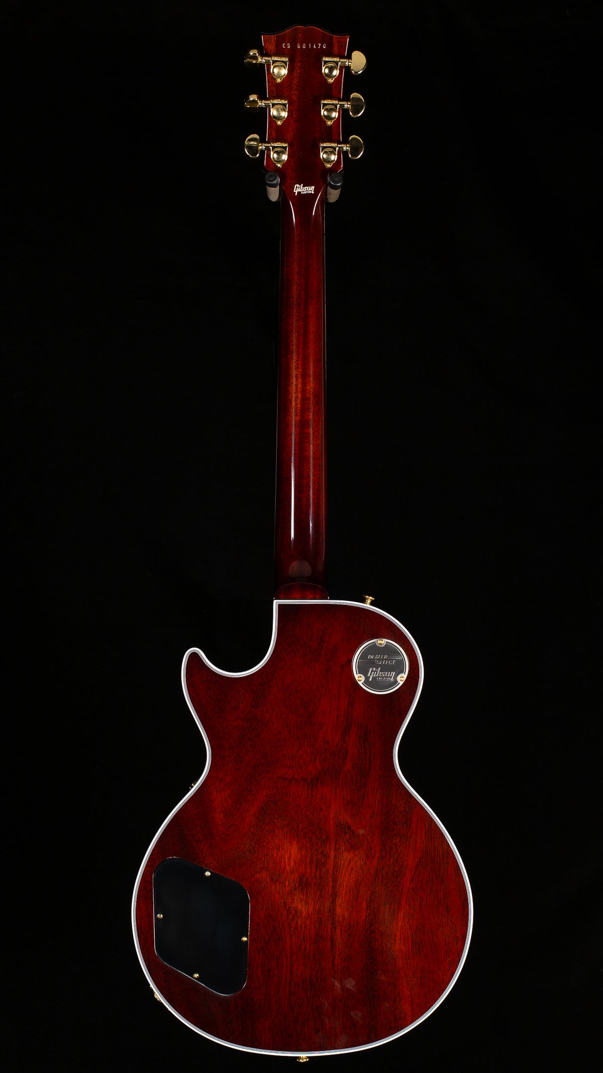 Gibson Custom Shop Willcutt Cavern Collection Les Paul Custom Quilt Transparent Amber Chambered (470)