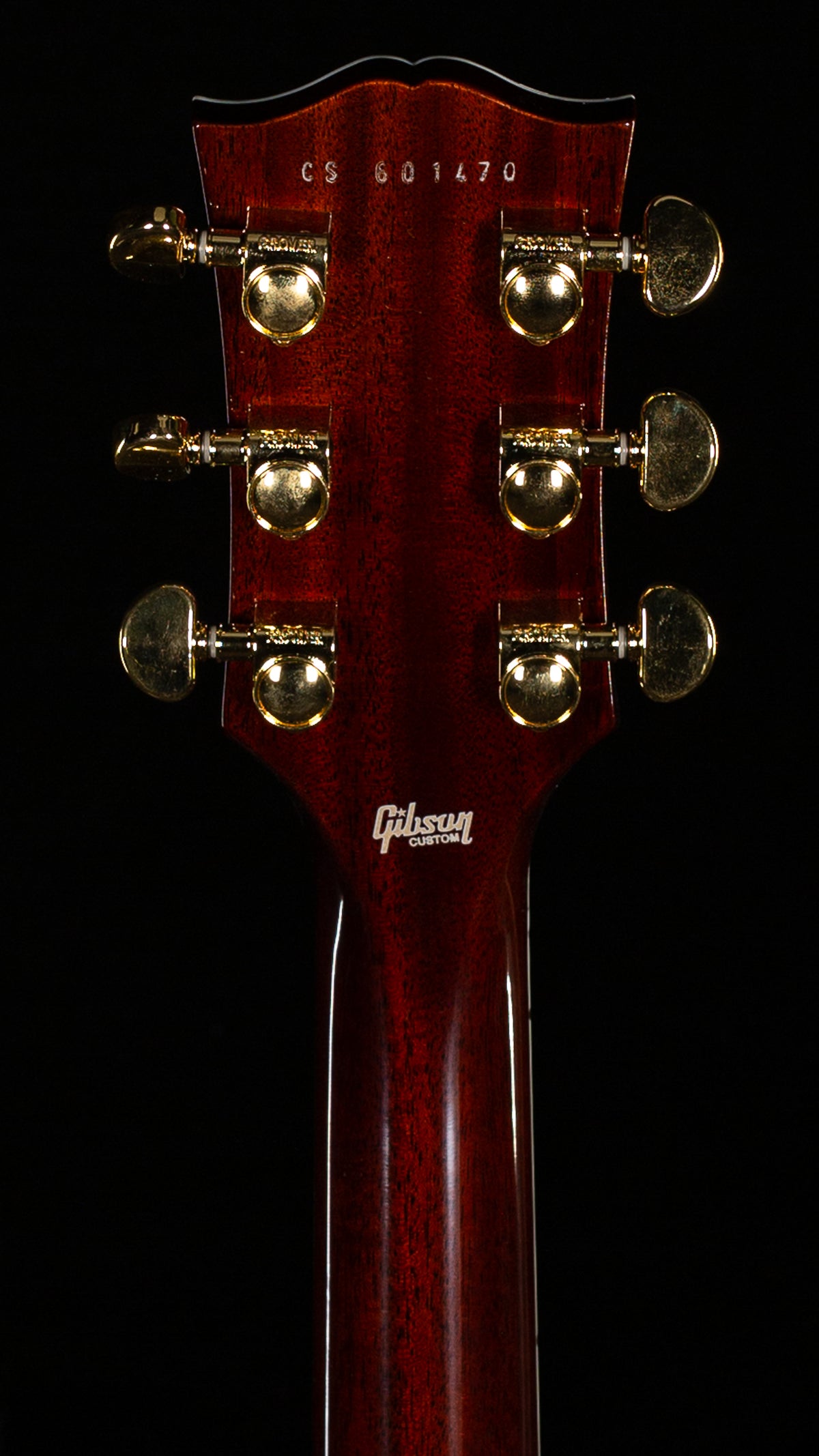 Gibson Custom Shop Willcutt Cavern Collection Les Paul Custom Quilt Transparent Amber Chambered (470)