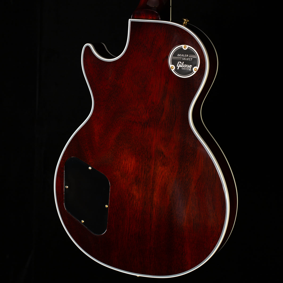 Gibson Custom Shop Willcutt Cavern Collection Les Paul Custom Quilt Transparent Amber Chambered (470)