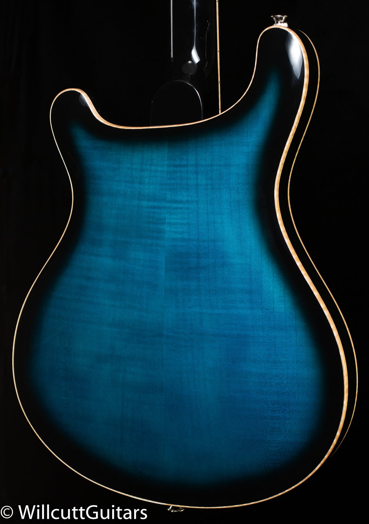 PRS SE Hollowbody II Piezo Peacock Blue Smokeburst (631)