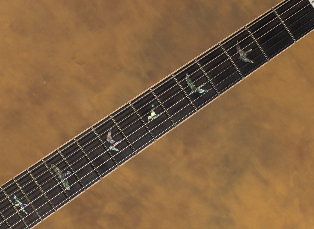 2023 PRS SE Hollowbody II Piezo Peacock Blue Smokeburst