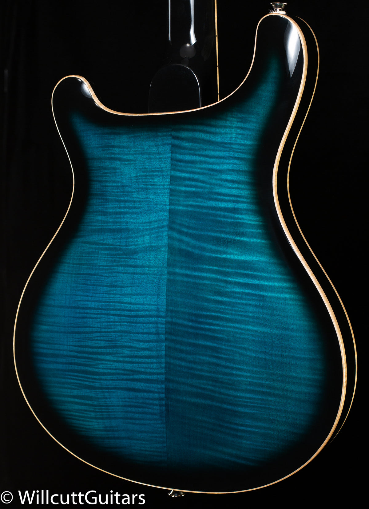 PRS SE Hollowbody II Piezo Peacock Blue Smokeburst (870)