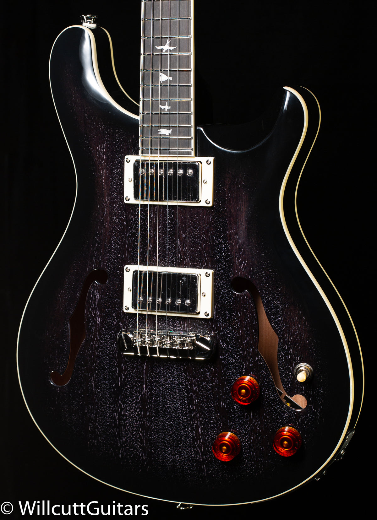 PRS SE Hollowbody Standard Piezo Dog Hair Smokeburst (617)