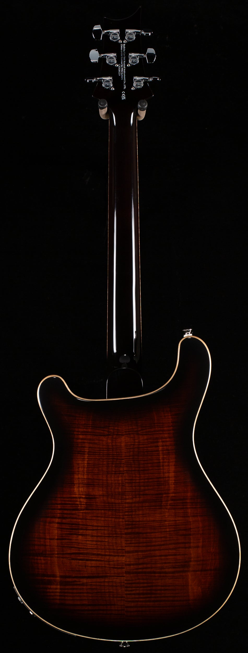 PRS SE Hollowbody II Piezo Black Gold Sunburst (224)