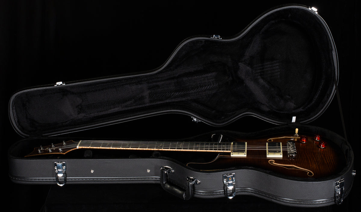 PRS SE Hollowbody II Piezo Black Gold Sunburst (224)