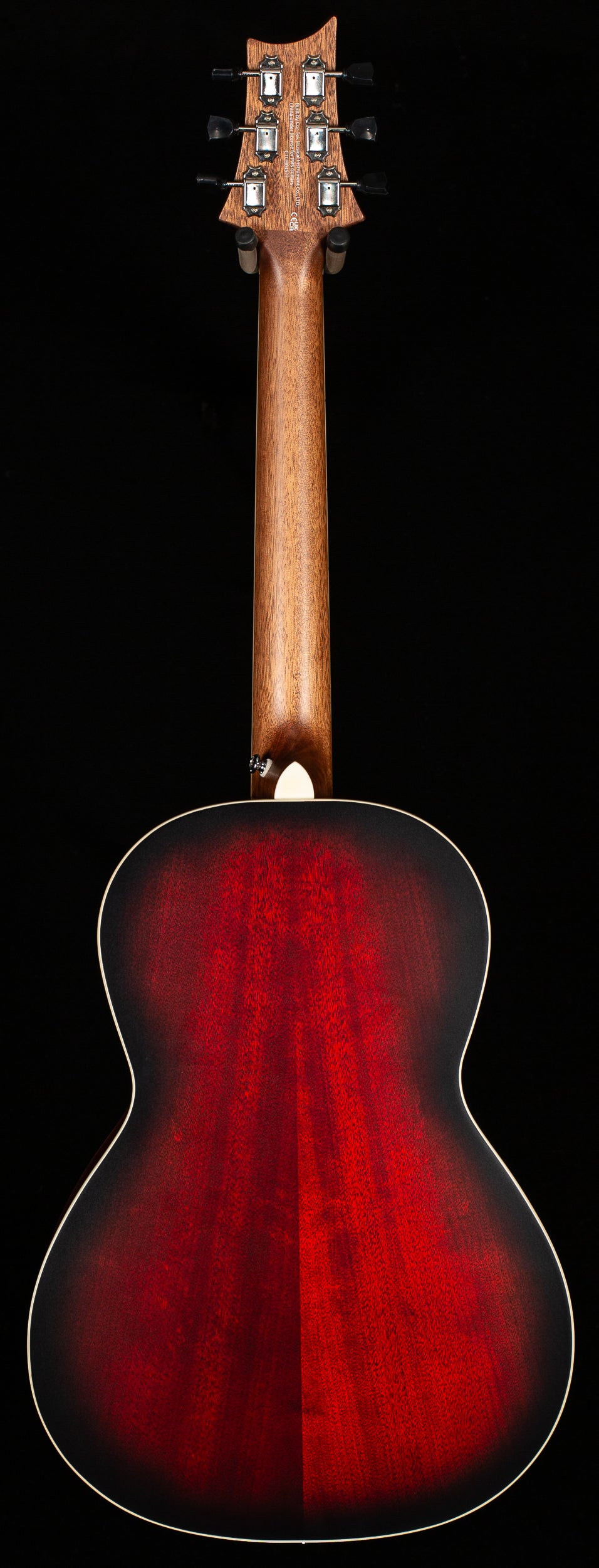 PRS SE PE20 Parlor Acoustic Fire Red Burst Gloss Top Satin Back (577)