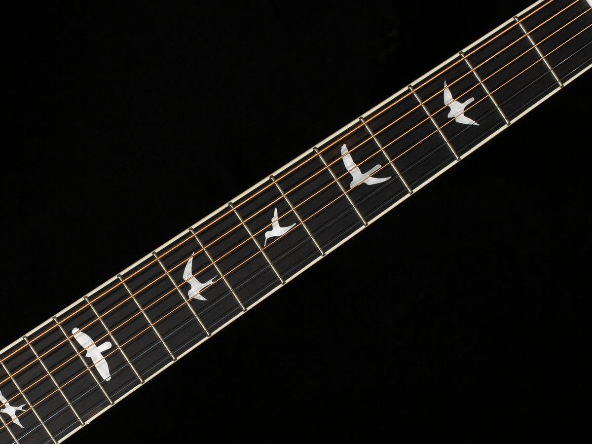 PRS SE PE20 Parlor Acoustic Fire Red Burst Gloss Top Satin Back (577)