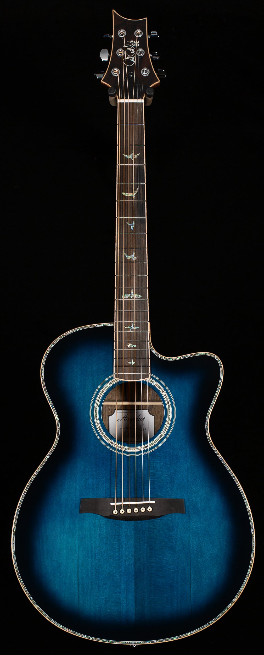 PRS SE AE60E Acoustic Cobalt Blue Burst (379)