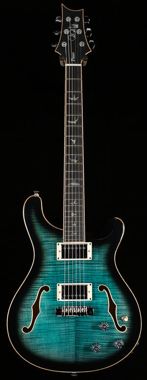 PRS SE Hollowbody II Piezo Peacock Blue Smokeburst (890)