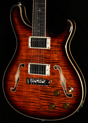 PRS Hollowbody II Piezo Orange Tiger Smokeburst (905)