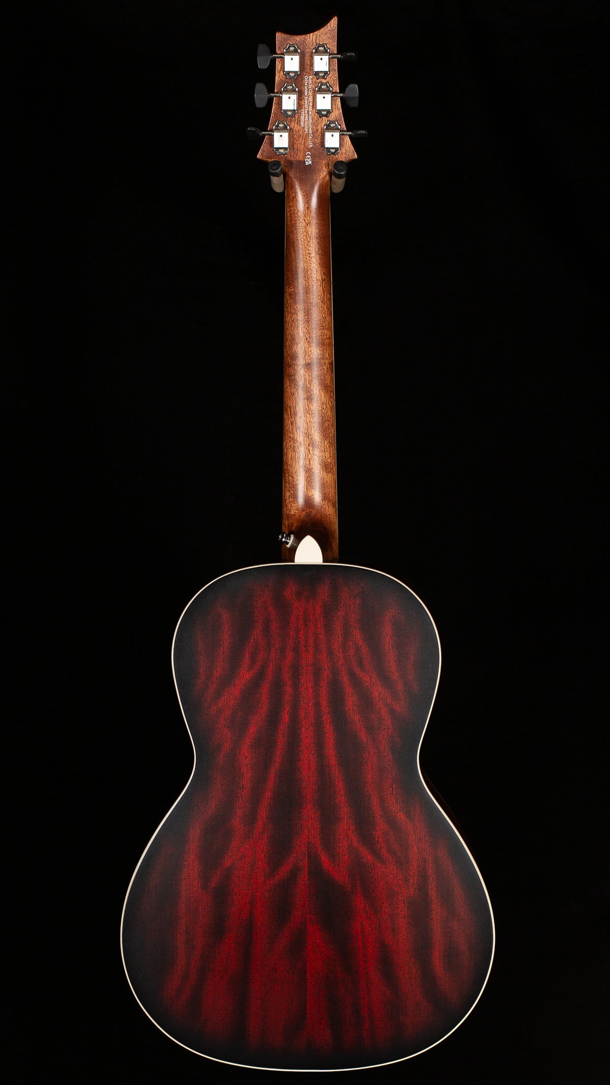 PRS SE PPE20 Parlor Acoustic Fire Red Burst Gloss Top Satin Back (360)