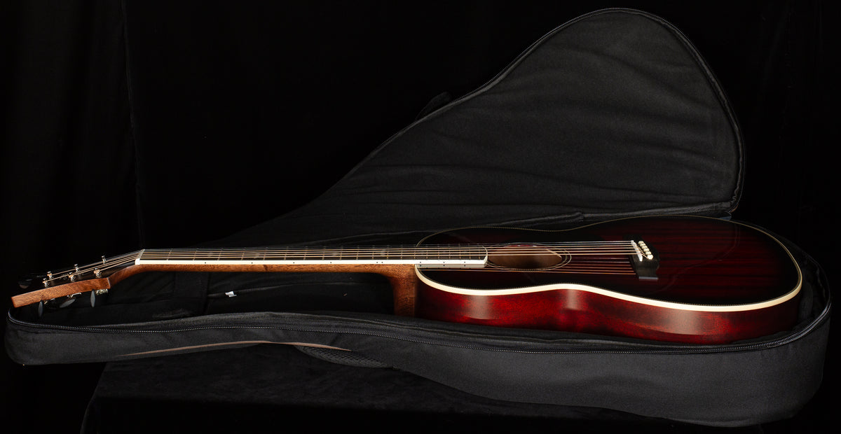 PRS SE PPE20 Parlor Acoustic Fire Red Burst Gloss Top Satin Back (360)