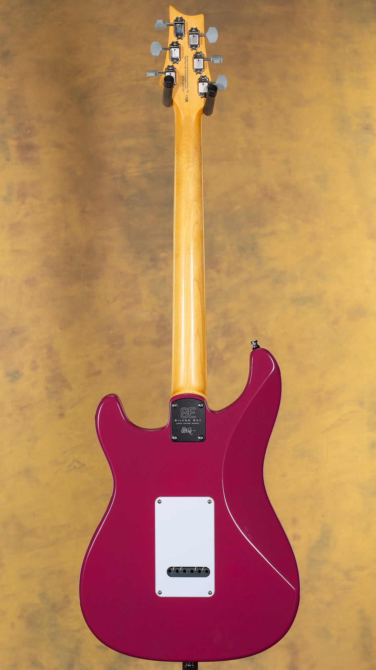 2021 PRS SE Silver Sky Dragon Fruit