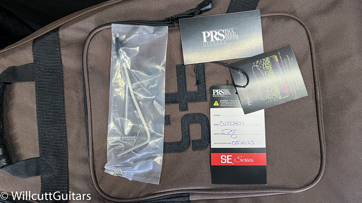 PRS SE Custom 22 Semi-Hollow Santana Yellow (314)