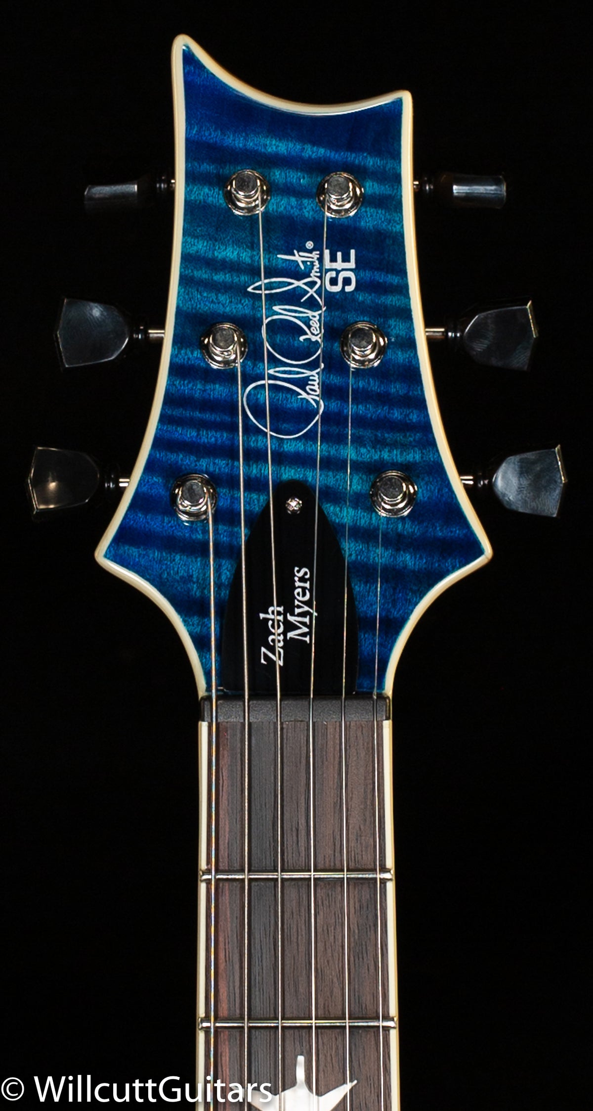 PRS SE Zach Myers, Carved Maple Top Myers Blue (403)